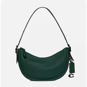 Coach Luna Shoulder Bag Forest Green